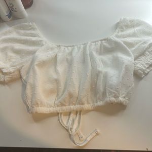 XS hollister crop tope